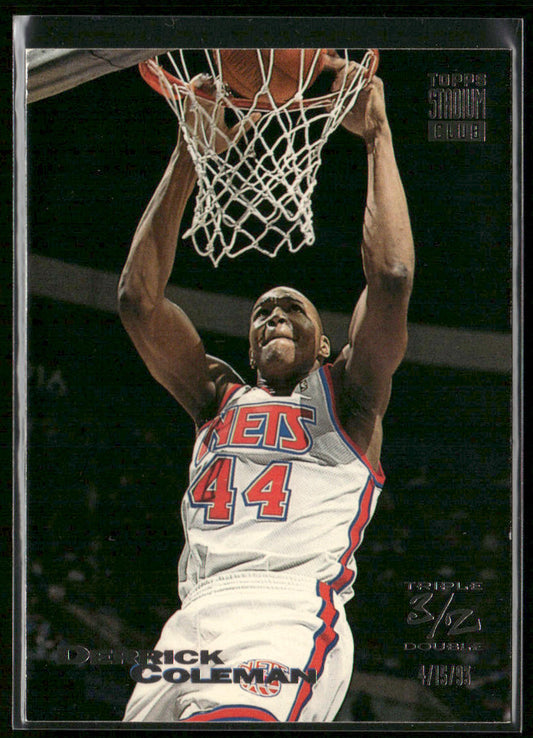 Derrick Coleman 1993-94 Stadium Club #101 New Jersey Nets