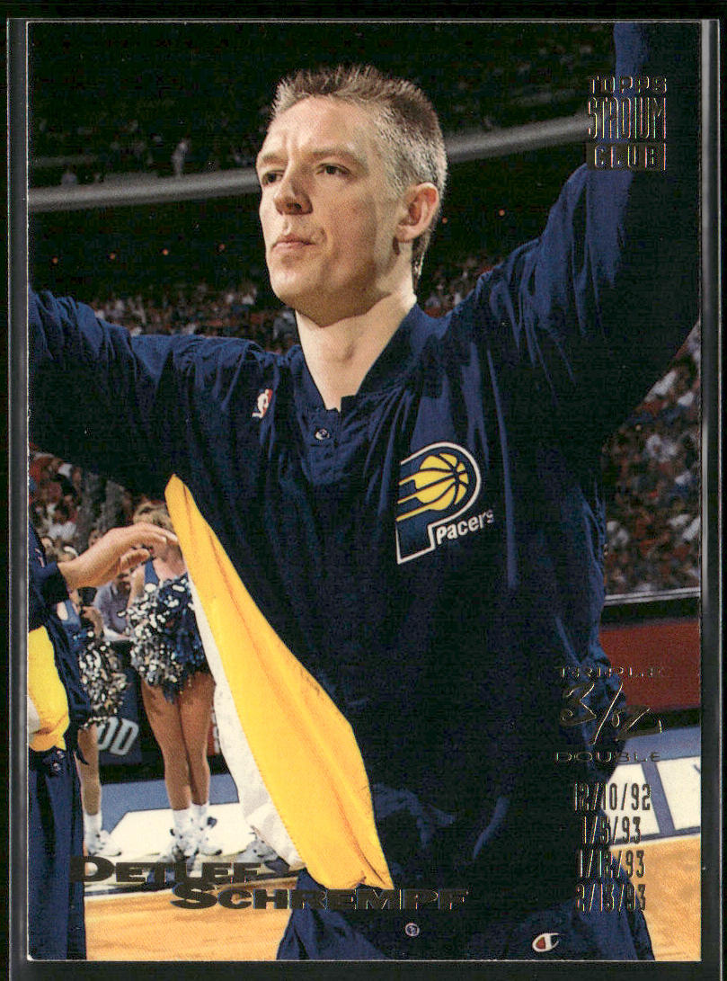 Detlef Schrempf 1993-94 Stadium Club 1994 NBA Finals Super Teams Exchange #5