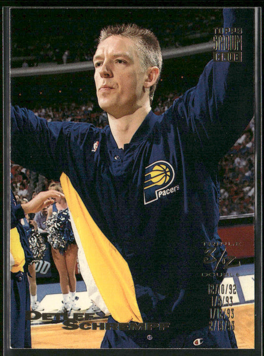 Detlef Schrempf 1993-94 Stadium Club 1994 NBA Finals Super Teams Exchange #5