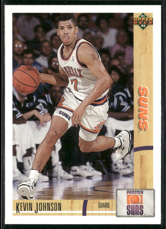 Kevin Johnson 1991-92 Upper Deck #356 Phoenix Suns