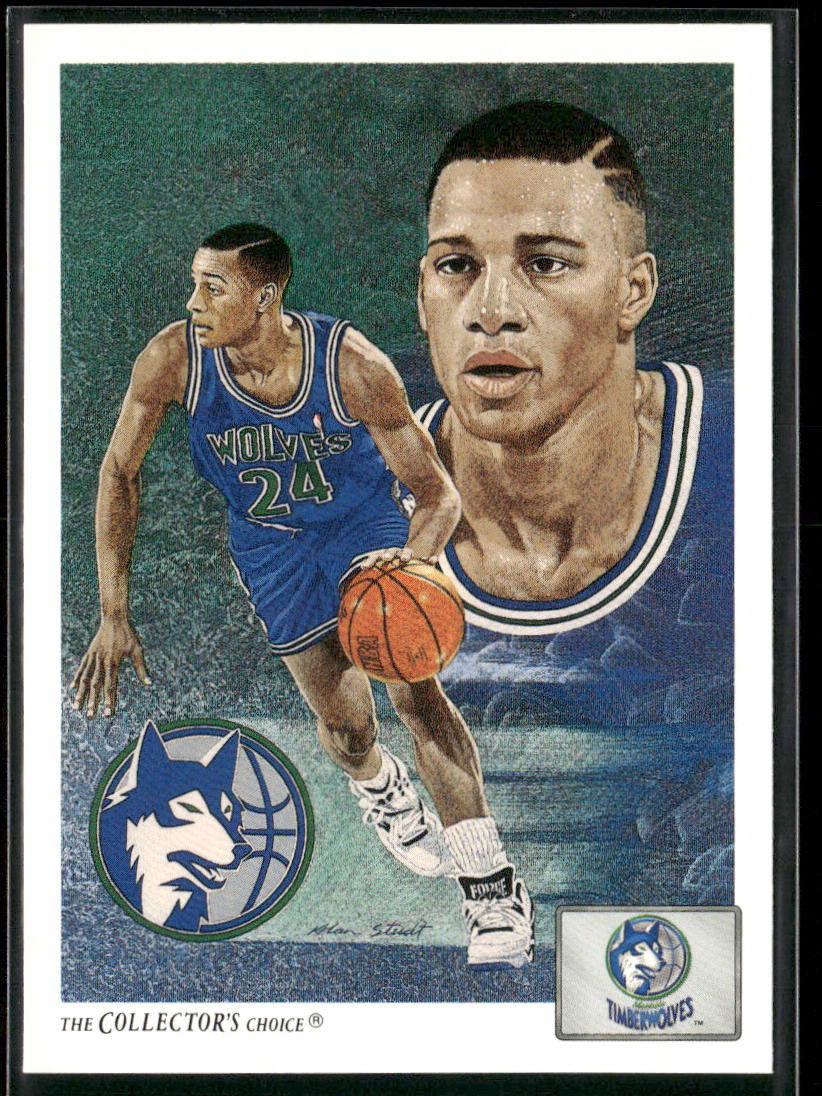 Pooh Richardson 1991-92 Upper Deck #97 Minnesota Timberwolves