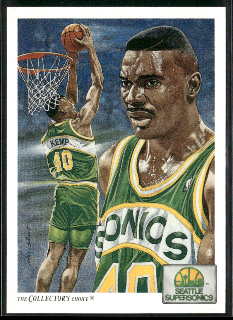 Shawn Kemp 1991-92 Upper Deck #96 Seattle SuperSonics