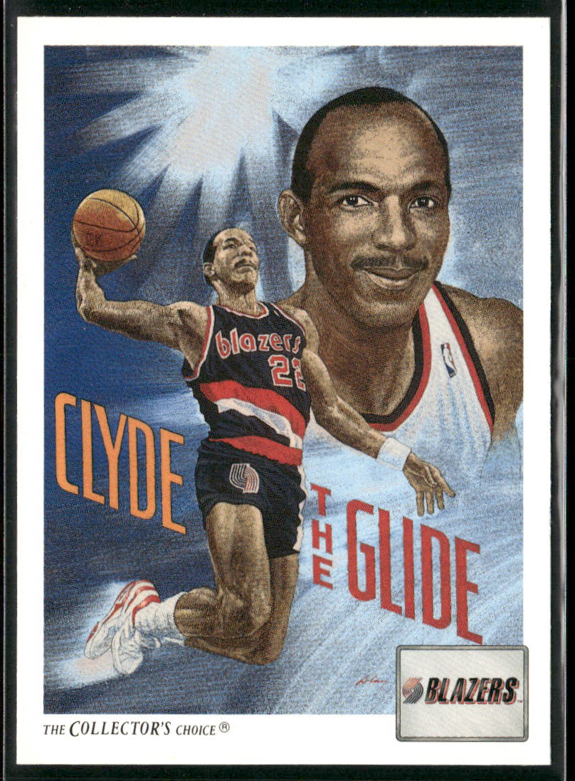 Clyde Drexler 1991-92 Upper Deck #98 Portland Trail Blazers