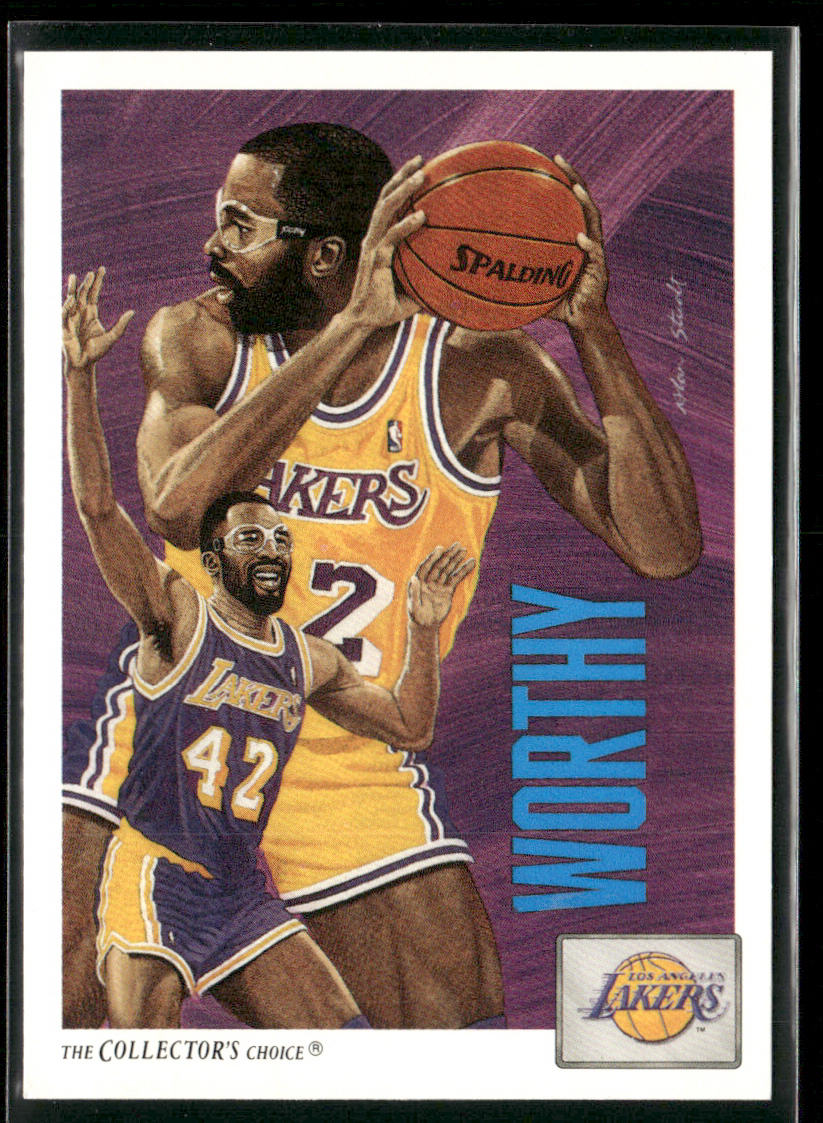 James Worthy 1991-92 Upper Deck #85 Los Angeles Lakers