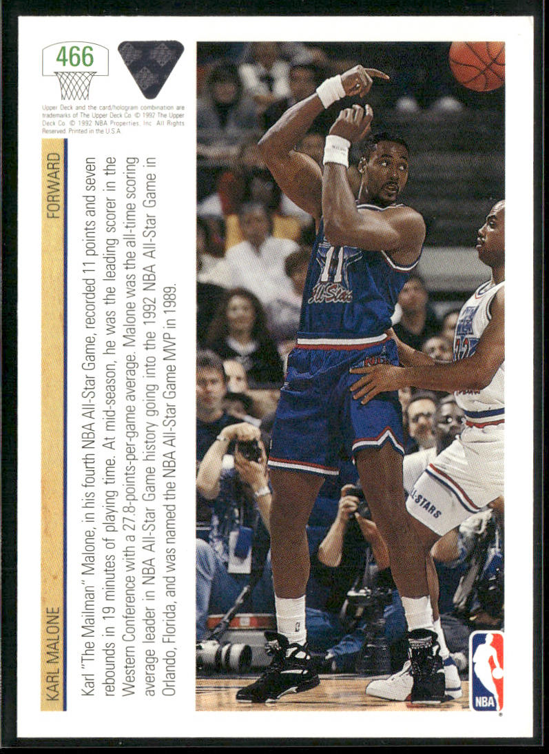 Karl Malone 1991-92 Upper Deck Spanish #18