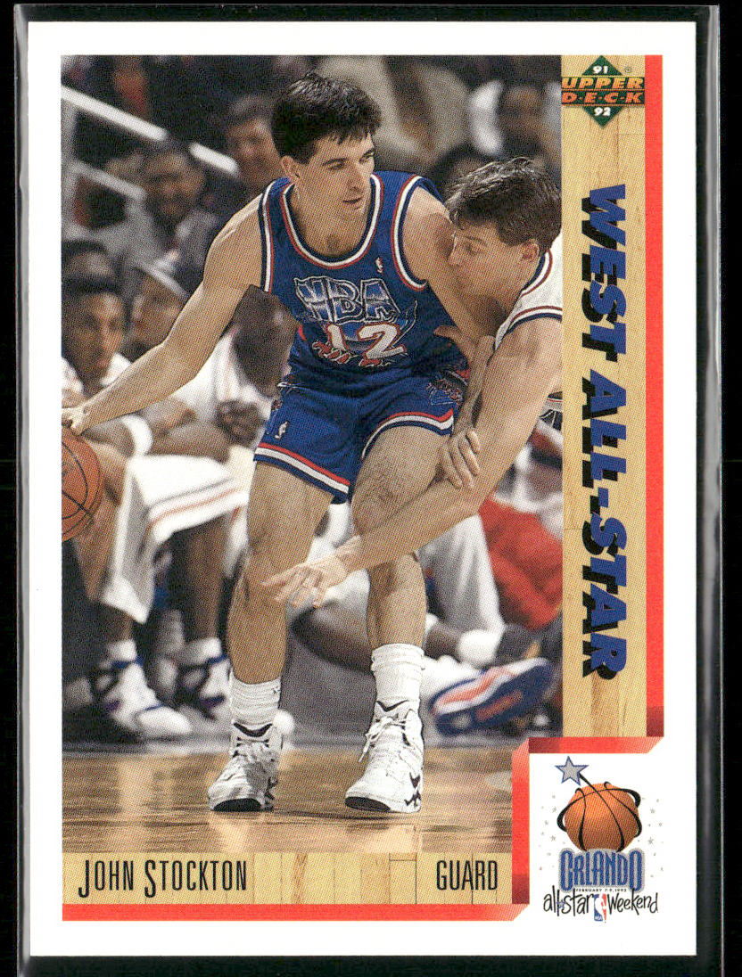 John Stockton 1991-92 Upper Deck Spanish #22