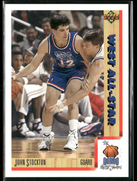 John Stockton 1991-92 Upper Deck Spanish #22