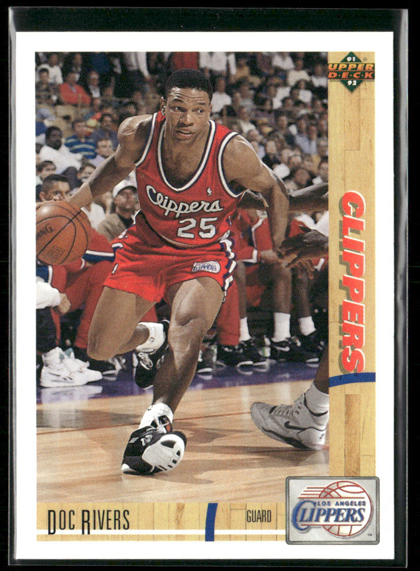 Doc Rivers 1991-92 Upper Deck #420 Los Angeles Clippers