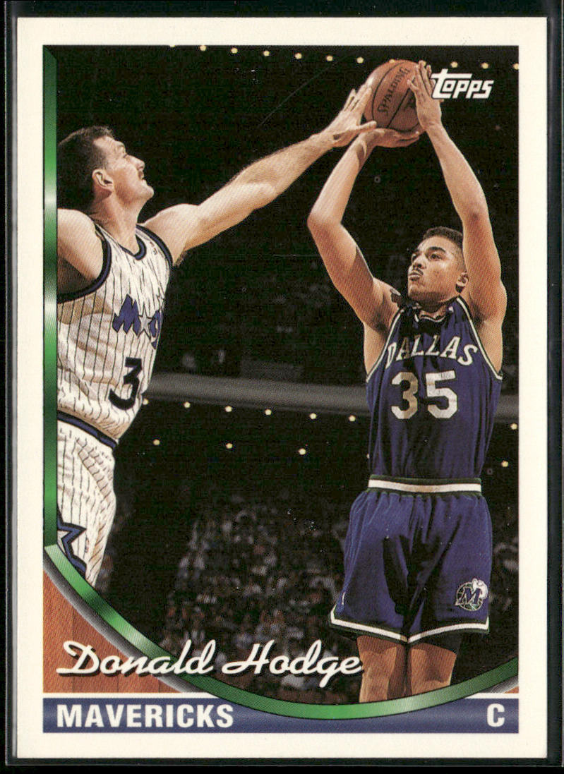 Donald Hodge 1993-94 Topps #6 Dallas Mavericks