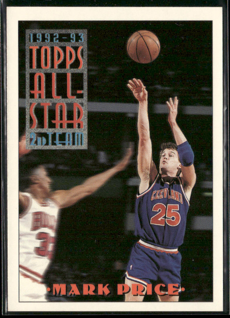 Mark Price 1993-94 Topps #118 Cleveland Cavaliers