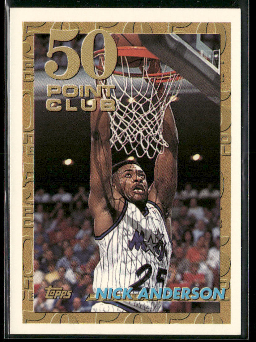 Nick Anderson 1993-94 Topps #50 Orlando Magic