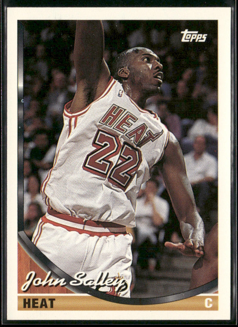 John Salley 1993-94 Topps #161 Miami Heat