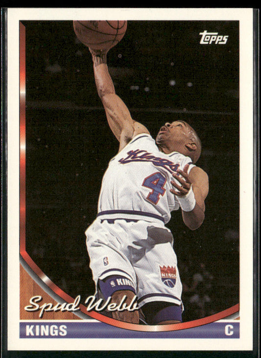 Spud Webb 1993-94 Topps #169 Sacramento Kings