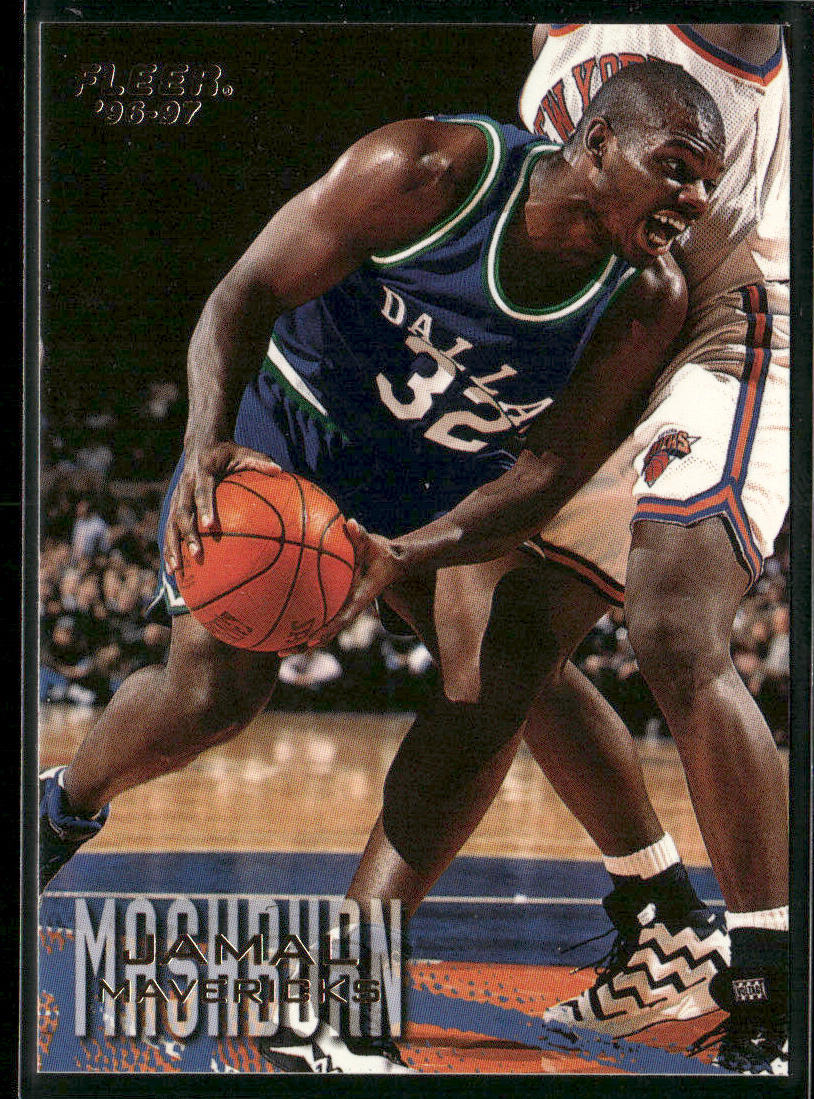 Jamal Mashburn 1996-97 Fleer #23 Dallas Mavericks