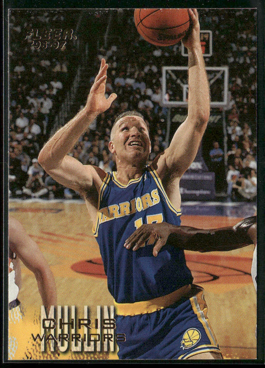 Chris Mullin 1996-97 Fleer #35 Golden State Warriors