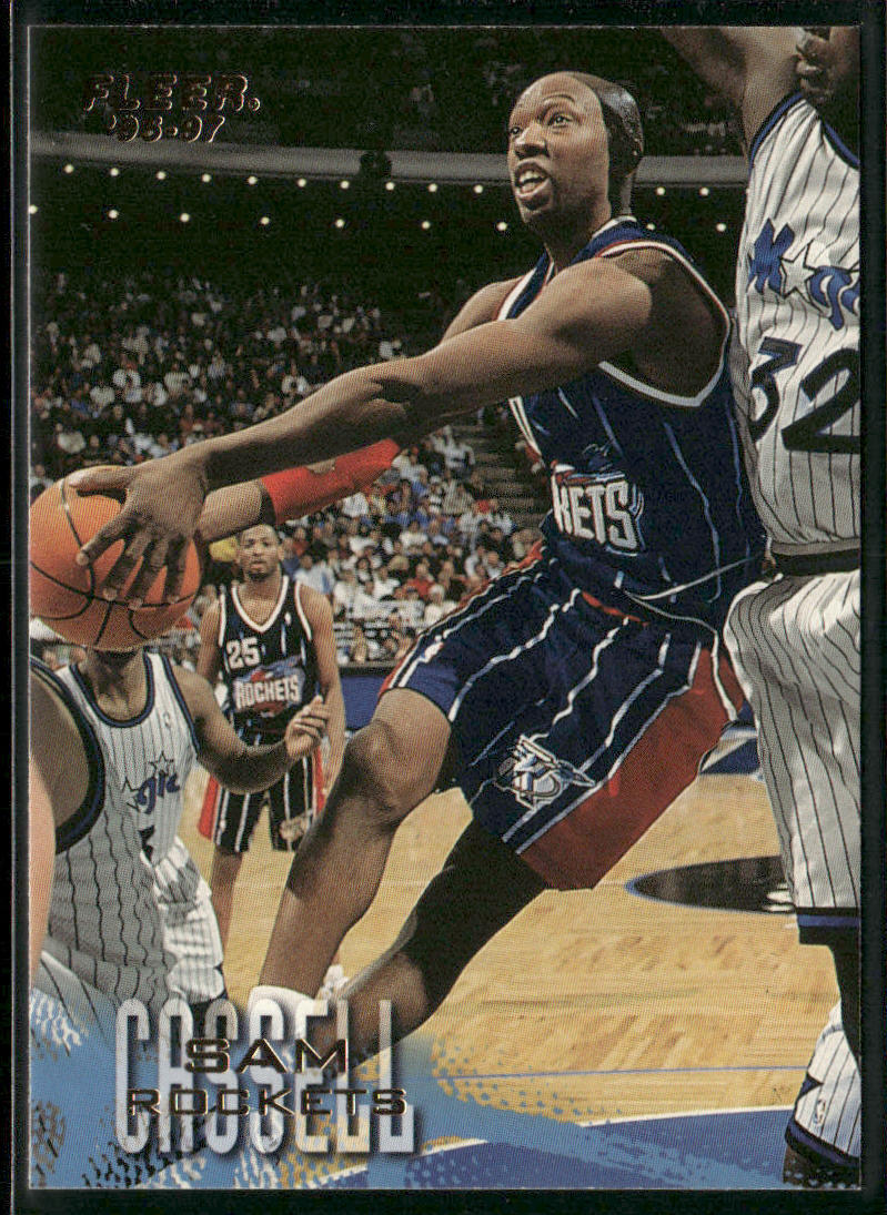 Sam Cassell 1996-97 Fleer European #39 Houston Rockets