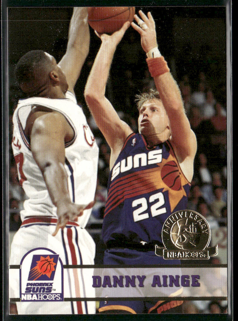 Danny Ainge 1993-94 Hoops Fifth Anniversary Gold #168 Phoenix Suns