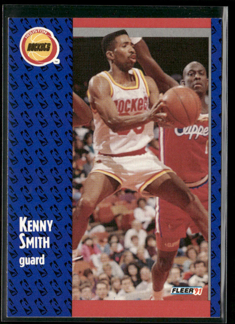 Kenny Smith 1991-92 Fleer #78 Houston Rockets