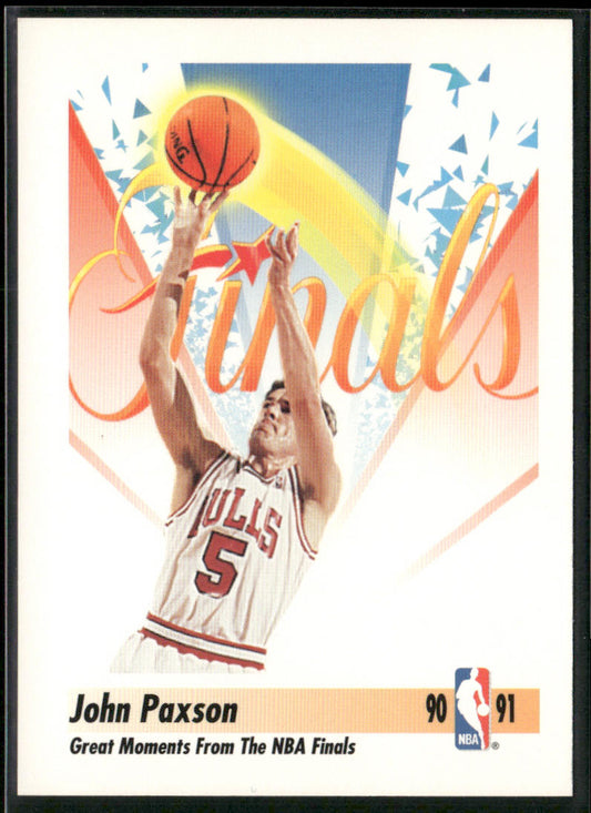 John Paxson 1991-92 SkyBox #336 Chicago Bulls