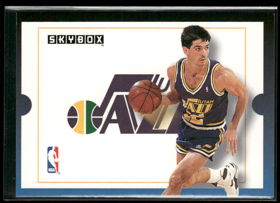John Stockton 1992-93 SkyBox #307 Utah Jazz
