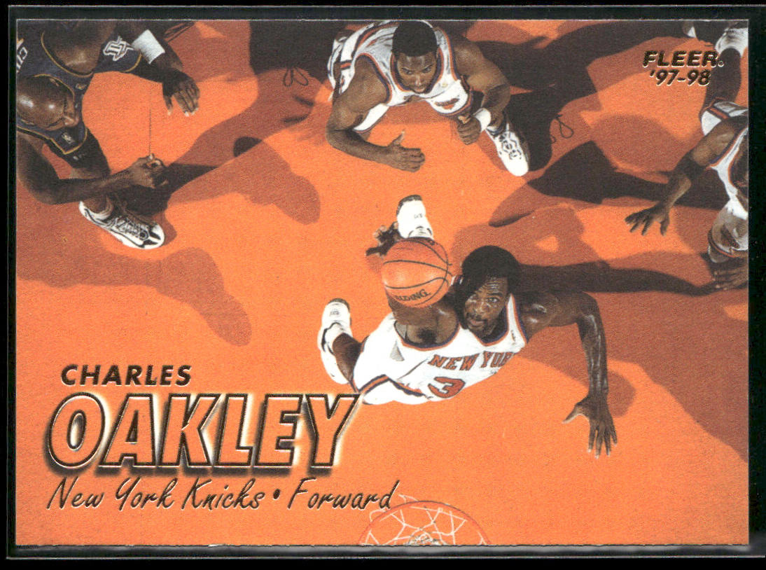 Charles Oakley 1997-98 Fleer #179 New York Knicks