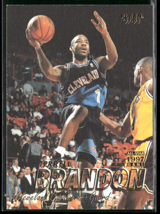 Terrell Brandon 1997-98 Fleer #170 Cleveland Cavaliers
