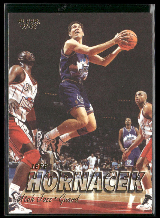 Jeff Hornacek 1997-98 Fleer #169 Utah Jazz
