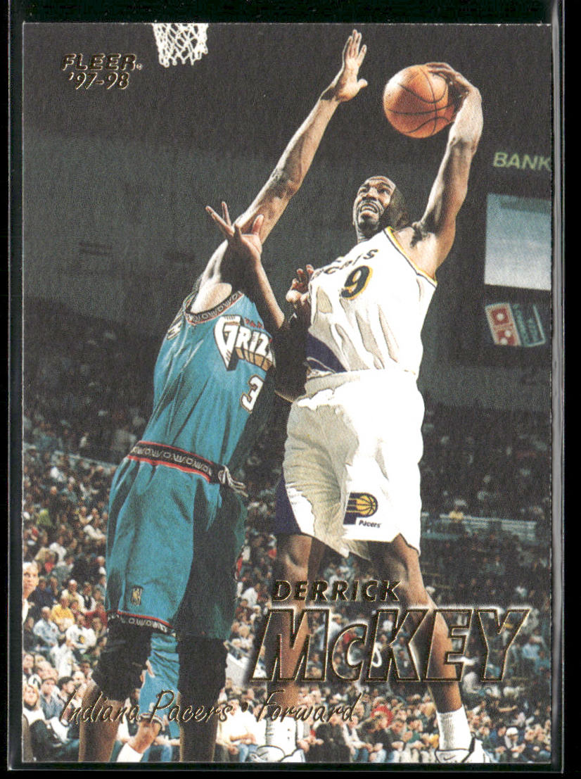 Derrick McKey 1997-98 Fleer #164 Indiana Pacers