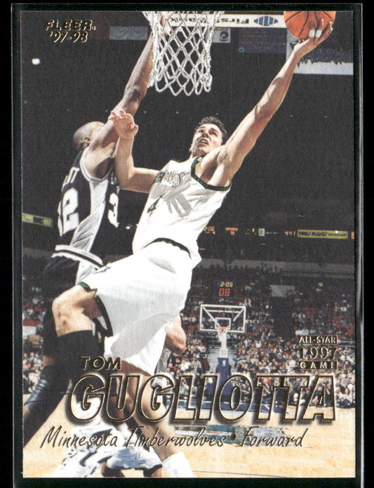 Tom Gugliotta 1997-98 Fleer #159 Minnesota Timberwolves
