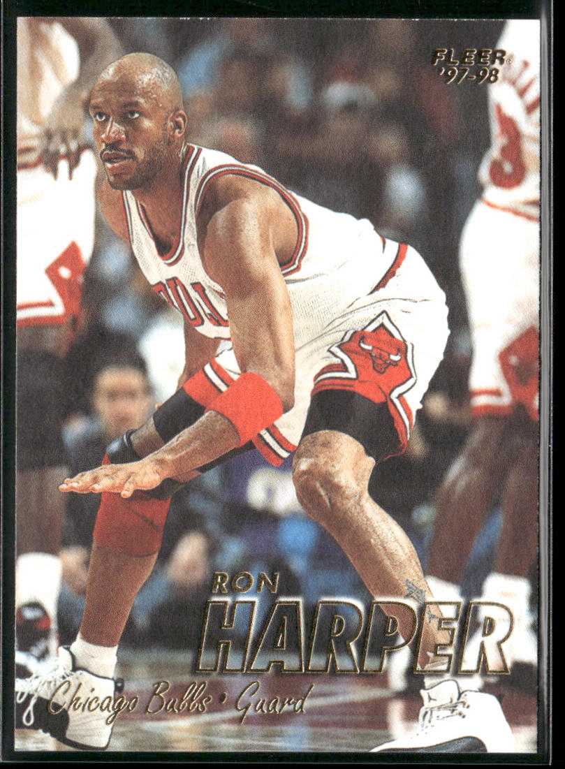 Ron Harper 1997-98 Fleer #151 Chicago Bulls