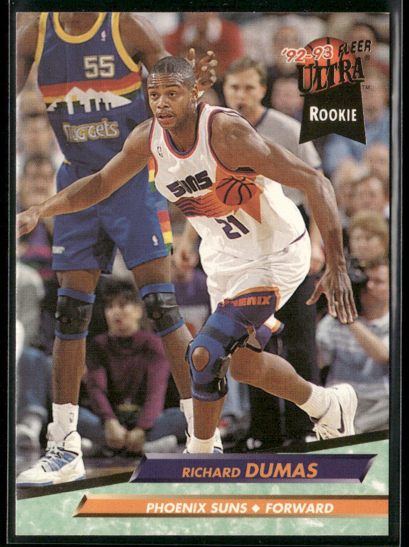 Richard Dumas 1992-93 Ultra #338 RC Phoenix Suns