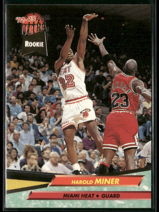 Harold Miner 1992-93 Ultra #293 RC Miami Heat