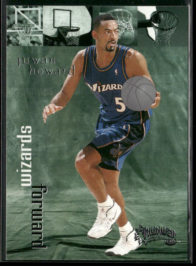 Juwan Howard 1998-99 SkyBox Thunder #125 Washington Wizards