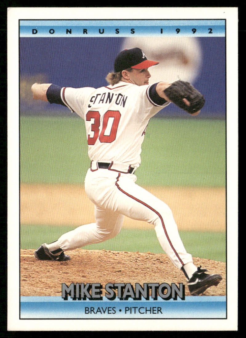 Mike Stanton 1992 Donruss #780 Atlanta Braves