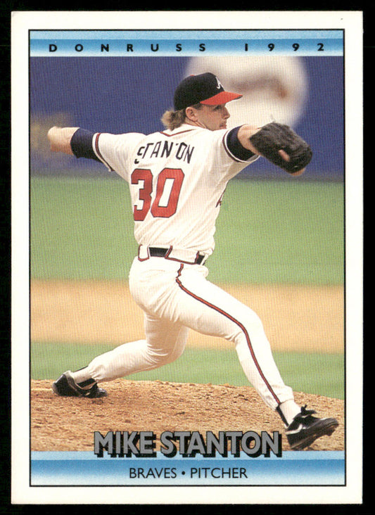 Mike Stanton 1992 Donruss #780 Atlanta Braves