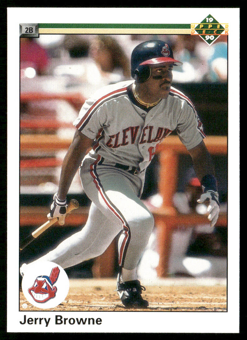 Jerry Browne 1990 Upper Deck #426 Cleveland Indians