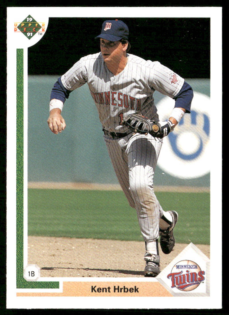 Kent Hrbek 1991 Upper Deck #167b Minnesota Twins