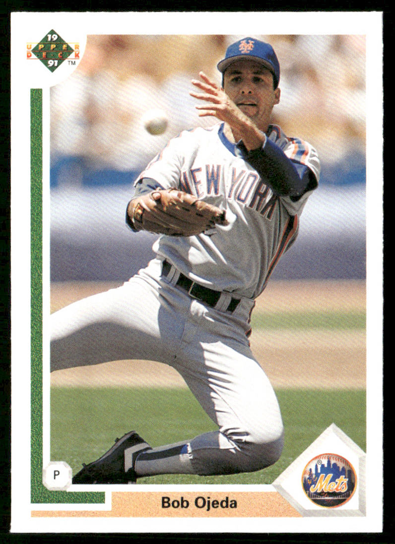 Bob Ojeda 1991 Upper Deck #179 New York Mets