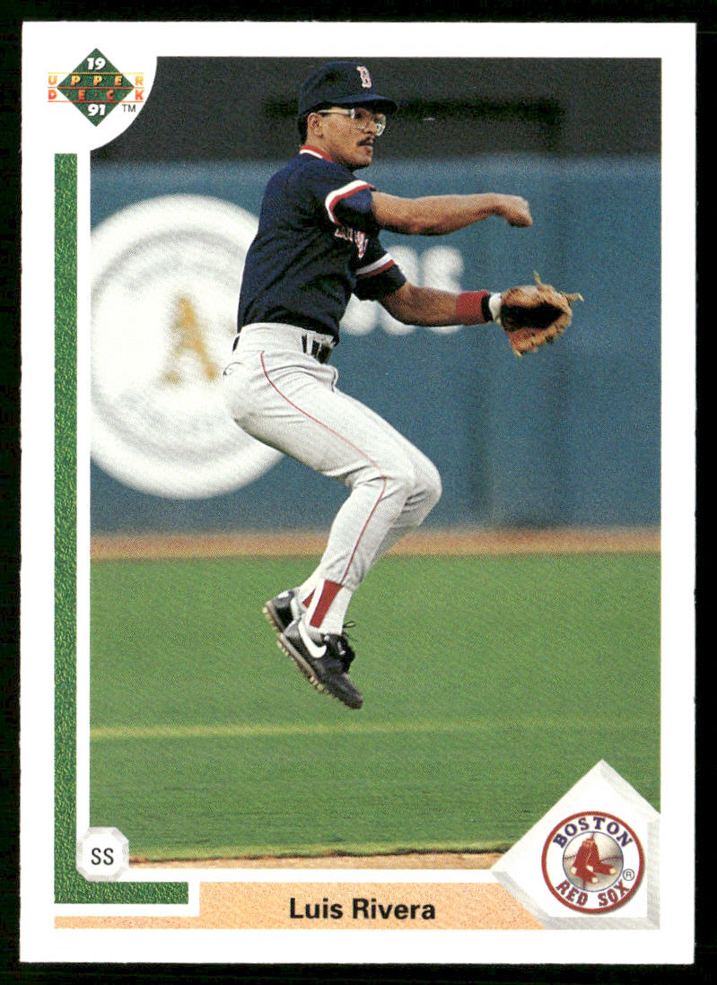 Luis Rivera 1991 Upper Deck #182c Boston Red Sox