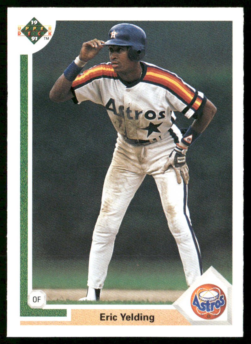 Eric Yelding 1991 Upper Deck #197 Houston Astros
