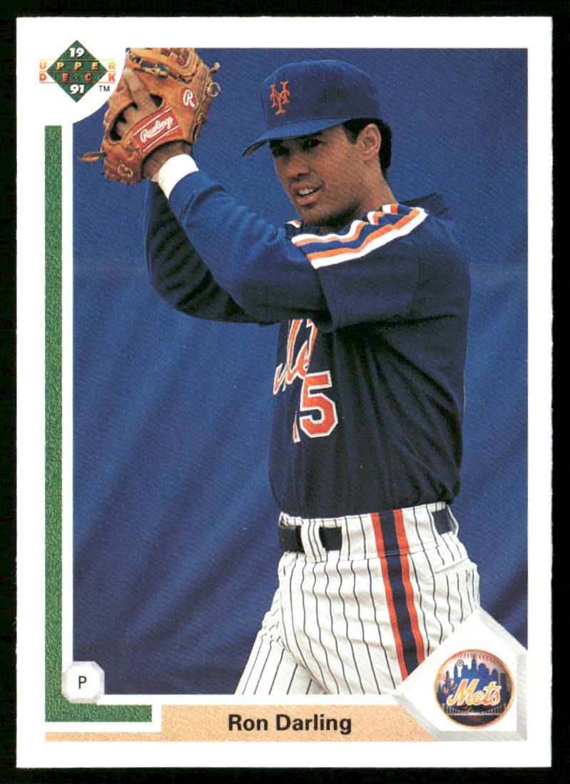 Ron Darling 1991 Upper Deck #198 New York Mets