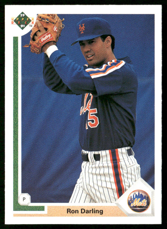 Ron Darling 1991 Upper Deck #198 New York Mets