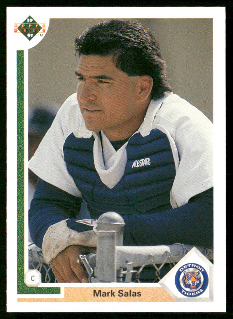 Mark Salas 1991 Upper Deck #205 Detroit Tigers