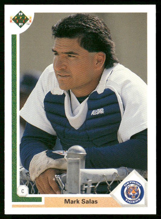 Mark Salas 1991 Upper Deck #205 Detroit Tigers