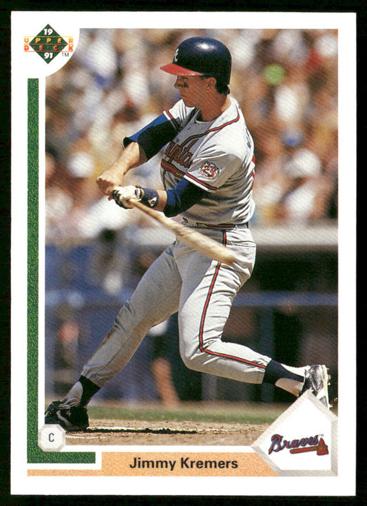 Jimmy Kremers 1991 Upper Deck #262 Atlanta Braves