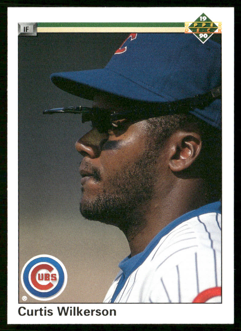 Curtis Wilkerson 1990 Upper Deck #147b Chicago Cubs