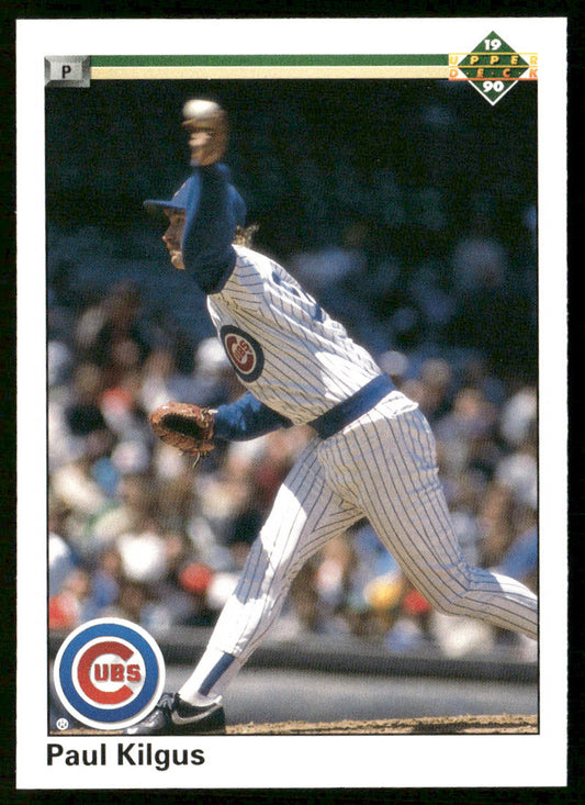 Paul Kilgus 1990 Upper Deck #155b Chicago Cubs