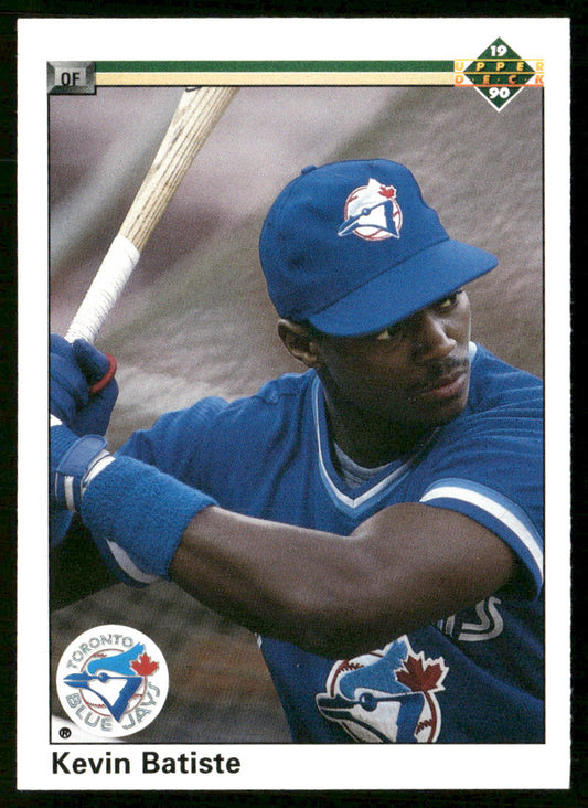 Kevin Batiste 1990 Upper Deck #115a RC Toronto Blue Jays