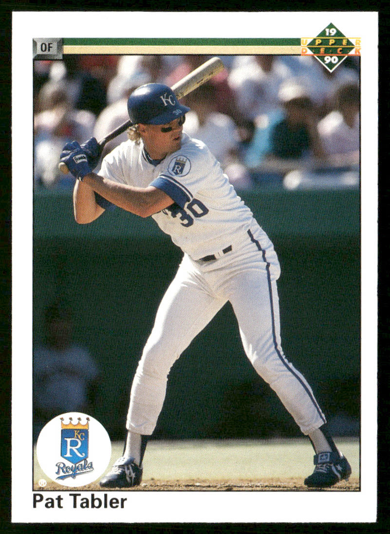 Pat Tabler 1990 Upper Deck #142a Kansas City Royals