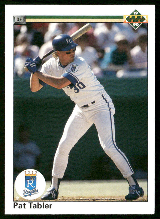 Pat Tabler 1990 Upper Deck #142a Kansas City Royals